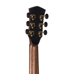 Cort Flow-OC Acoustic Guitar w/Case, Natural Satin