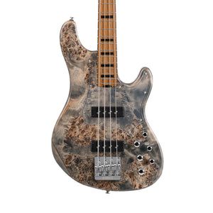 Cort GB-MODERN-4-OPCG Electric Bass Guitar, Open Pore Charcoal Gray