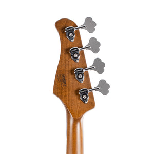 Cort GB-MODERN-4-OPCG Electric Bass Guitar, Open Pore Charcoal Gray