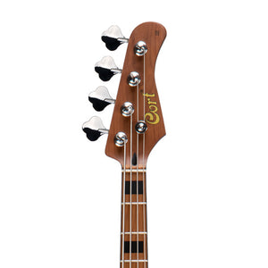 Cort GB64JJ-BK Electric Bass Guitar, Black