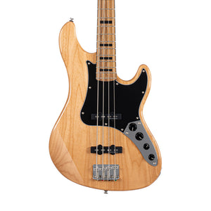 Cort GB64JJ-NAT Electric Bass Guitar, Natural