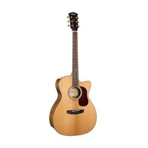 Cort Gold-OC6-BOCOTE-NAT Acoustic Guitar W/Case, Natural
