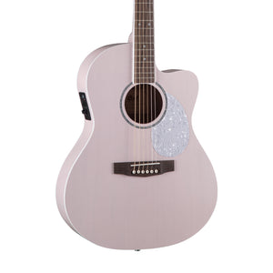 Cort Jade-PPOP Classic Acoustic Guitar w/Bag, Pastel Pink Open Pore