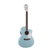 Cort Jade-SKOP Classic EAcoustic Guitar w/Bag, Sky Blue Open Pore (B-Stock)