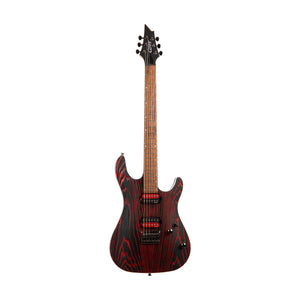Cort KX300-EBR Electric Guitar, Etched Black Red