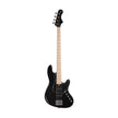 Cort NJS4-BK Rob Elrick Signature Bass Guitar w/Case, Black