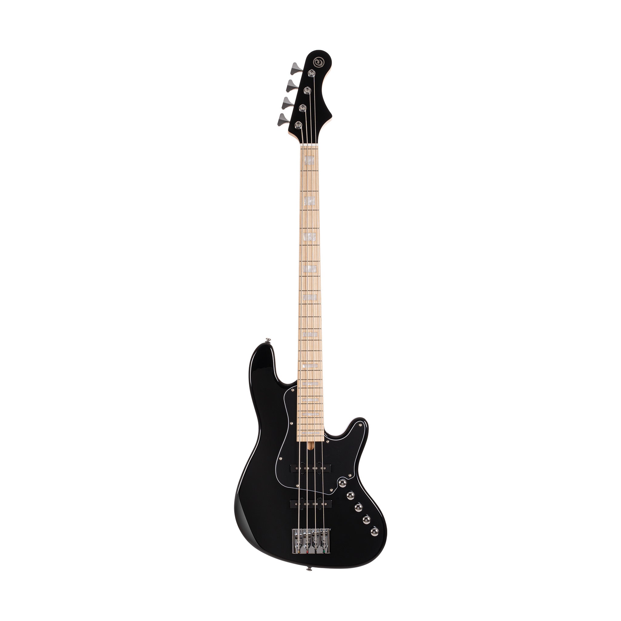 Cort NJS4-BK Rob Elrick Signature Bass Guitar w/Case, Black