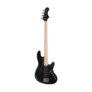 Cort NJS4-BK Rob Elrick Signature Bass Guitar w/Case, Black