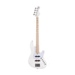 Cort NJS4-WHT Rob Elrick Signature Bass Guitar w/Case, White