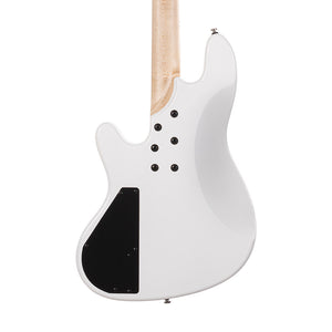 Cort NJS4-WHT Rob Elrick Signature Bass Guitar w/Case, White