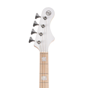 Cort NJS4-WHT Rob Elrick Signature Bass Guitar w/Case, White