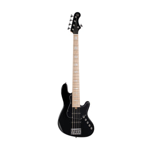 Cort NJS5-BK Rob Elrick Signature Bass Guitar w/Case, Black