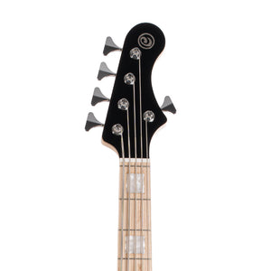 Cort NJS5-BK Rob Elrick Signature Bass Guitar w/Case, Black