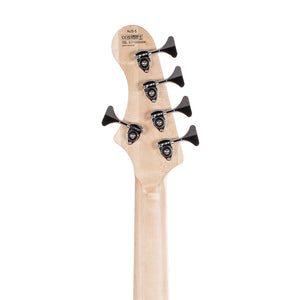 Cort NJS5-BK Rob Elrick Signature Bass Guitar w/Case, Black