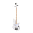 Cort NJS5-WHT Rob Elrick Signature Bass Guitar w/Case, White