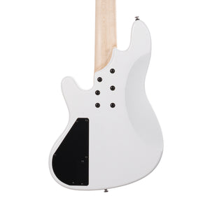Cort NJS5-WHT Rob Elrick Signature Bass Guitar w/Case, White