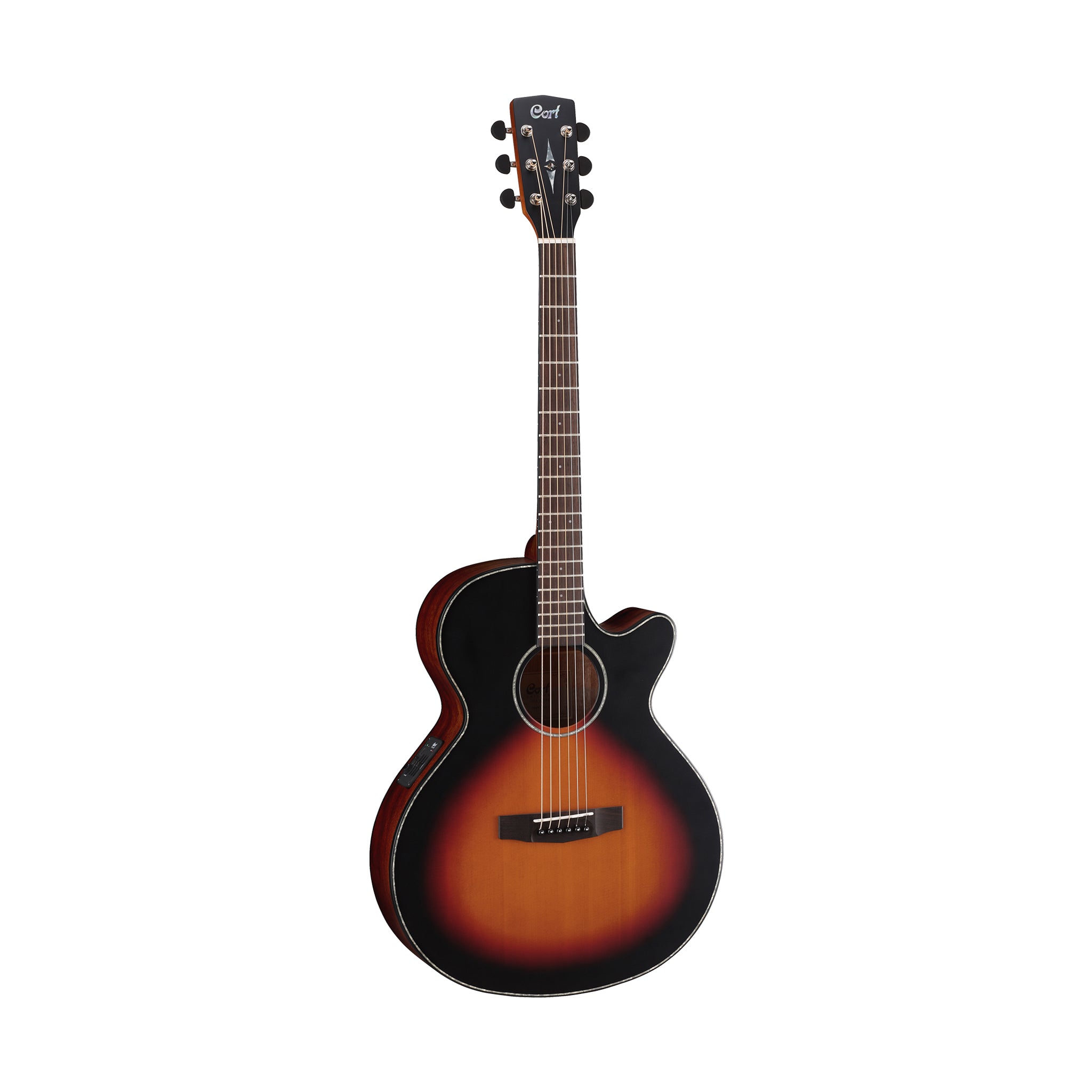 Cort SFX-E Acoustic Guitar, 3-Tone Satin Sunburst