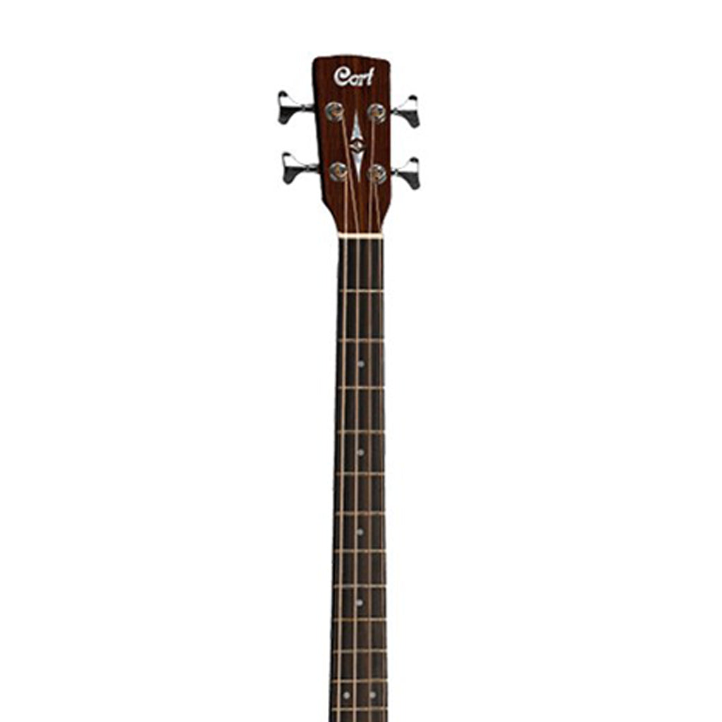 Cort SJB5F 4-String Acoustic Bass Guitar, Natural Satin – Swee Lee