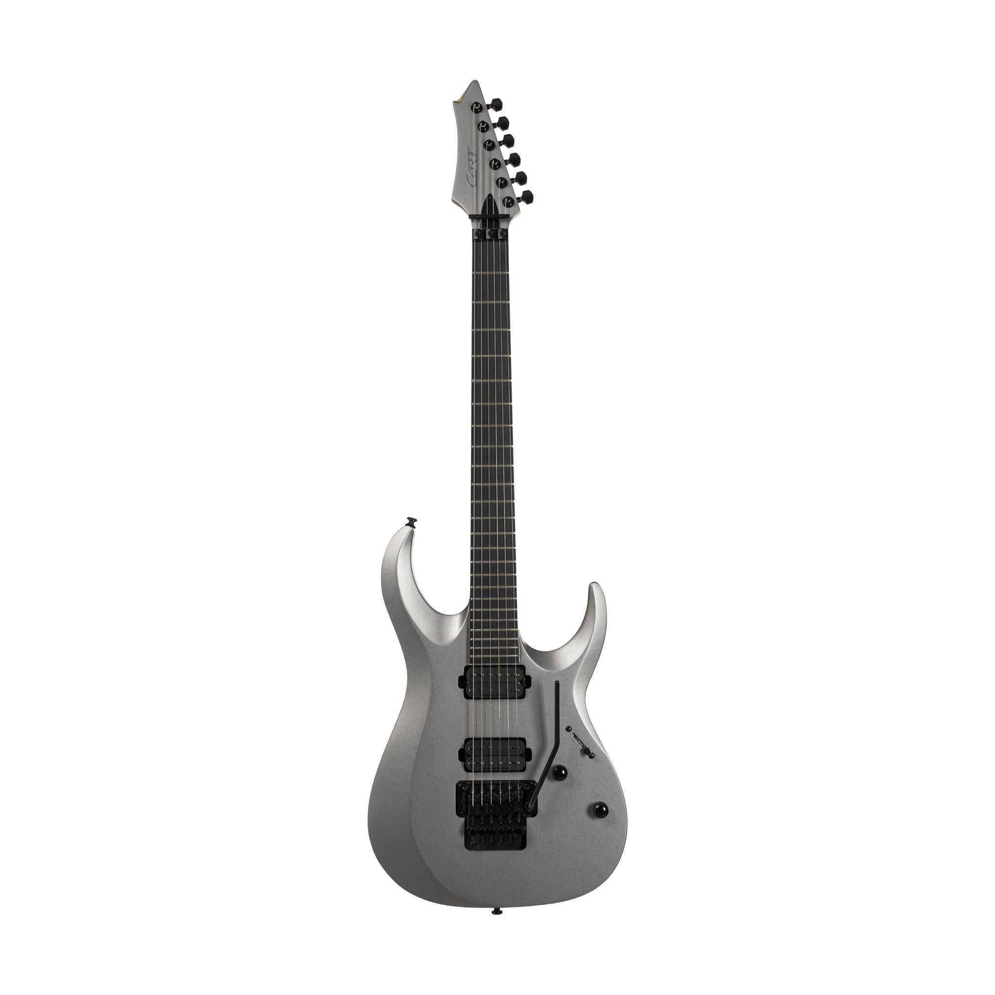 Cort X500-Menace Electric Guitar, Gray Satin