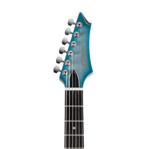 Cort X700-DUALITY-II-PIB Electric Guitar w/Bag, Polar Ice Blue