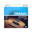 D'Addario EJ35 Silk and Steel 12-String Acoustic Guitar Strings, Light, 11-47