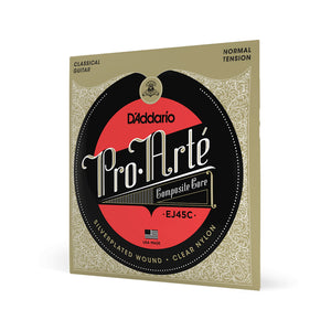 D'Addario EJ-45C Pro-Arte Composite Nylon Classical Guitar Strings, Normal Tension