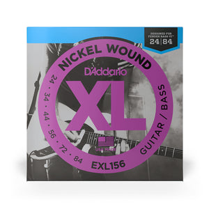 D'Addario Fender Bass Vi Xl Nickel Wound Electric Bass Strings