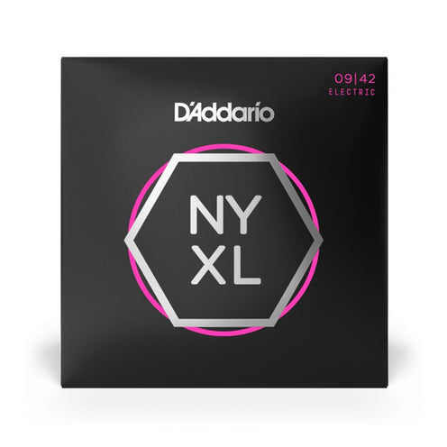 D'Addario NYXL0942 Nickel Wound Electric Guitar Strings, 09-42