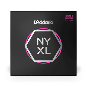D'Addario NYXL45100 NYXL Bass Strings, Long Scale, Regular, 45-100