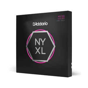D'Addario NYXL45100 NYXL Bass Strings, Long Scale, Regular, 45-100