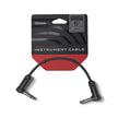 D'Addario PW-AMSPRR-105 American Stage 1/4inch Patch Cable, 6inches