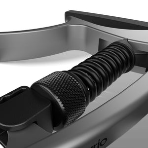 D'Addario PW-CP-09 NS Tri-Action Capo, Silver