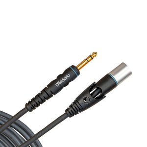 D'Addario PW-GMMS-10 1/4 inch XLR Male Audio Cable, 10 feet