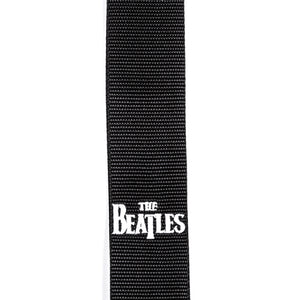 D'Addario PWSBT100 Beatles Polypro Guitar Strap, Black