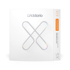 D'Addario XSABR1047 XS 80/20 Bronze Acoustic Guitar Strings, Extra Light, 10-47