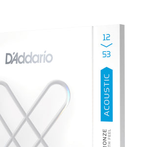 D'Addario XSAPB1253 Phosphor Bronze Acoustic Guitar Strings, Light, 12-53