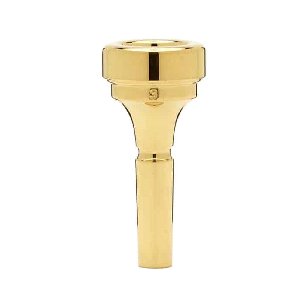 Denis Wick DW4881-3 Cornet Mouthpiece, Gold Plated