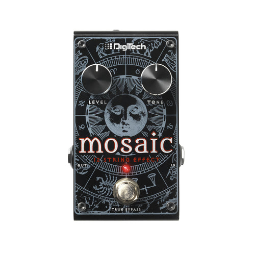 Digitech Mosaic Polyphonic 12-String Guitar Effects Pedal (01 Power Cord)