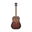 D'Angelico Premier Lexington LS Dreadnought Acoustic Guitar, Aged Mahogany