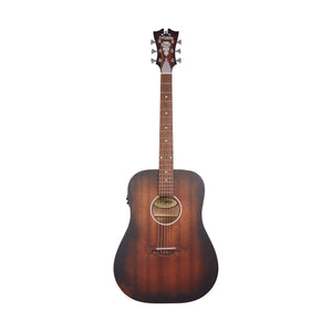 D'Angelico Premier Lexington LS Dreadnought Acoustic Guitar, Aged Mahogany
