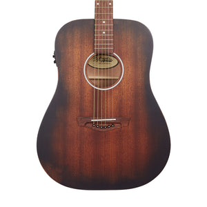 D'Angelico Premier Lexington LS Dreadnought Acoustic Guitar, Aged Mahogany