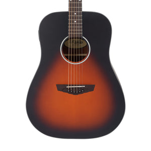 D'Angelico Premier Lexington LS Dreadnought Acoustic Guitar, Satin Vintage Sunburst