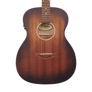 D'Angelico Premier Tammany LS Orchestra Acoustic Guitar, Aged Mahogany