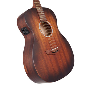 D'Angelico Premier Tammany LS Orchestra Acoustic Guitar, Aged Mahogany