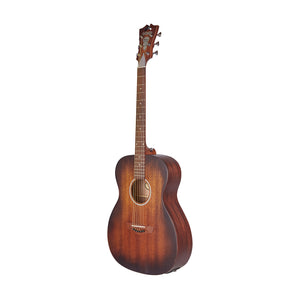 D'Angelico Premier Tammany LS Orchestra Acoustic Guitar, Aged Mahogany