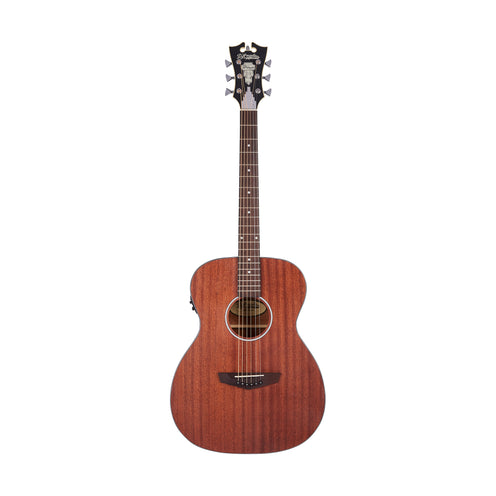 D'Angelico Premier Tammany LS Orchestra Acoustic Guitar, Mahogany Satin