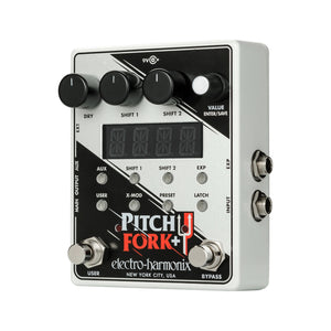 Electro-Harmonix Pitch Fork+ Polyphonic Pitch Shifter/Harmony Guitar Effects Pedal
