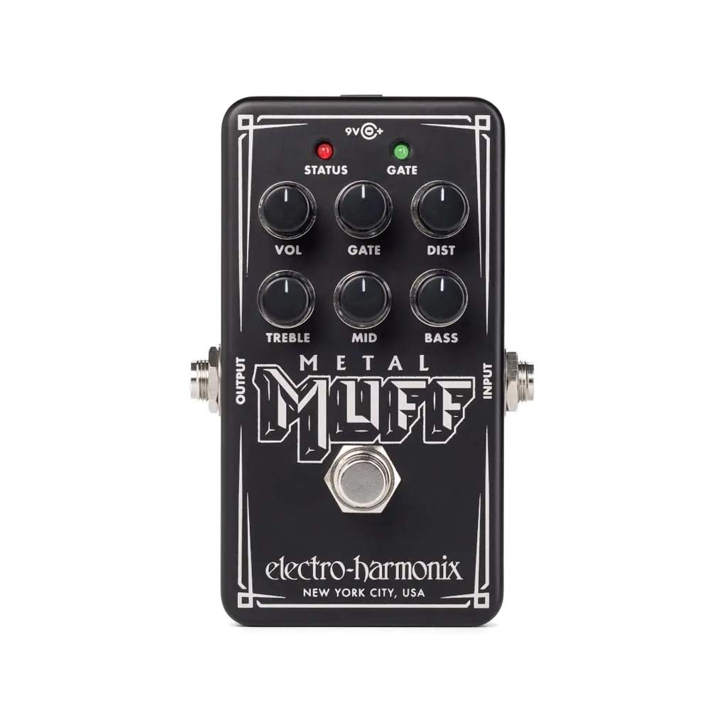 electro-harmonix l Muff ギターエフェクター Electro-Harmonix Nano Metal Muff With Gate Guitar Effects Pedal