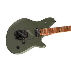 EVH Wolfgang Standard Electric Guitar, Maple FB, Matte Army Drab