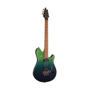 EVH Wolfgang WG Standard QM Electric Guitar, Baked Maple FB, Tahiti Night
